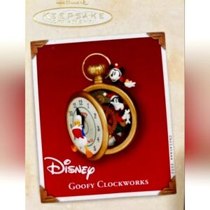 Hallmark Ornament “Disney Goofy Clockworks”